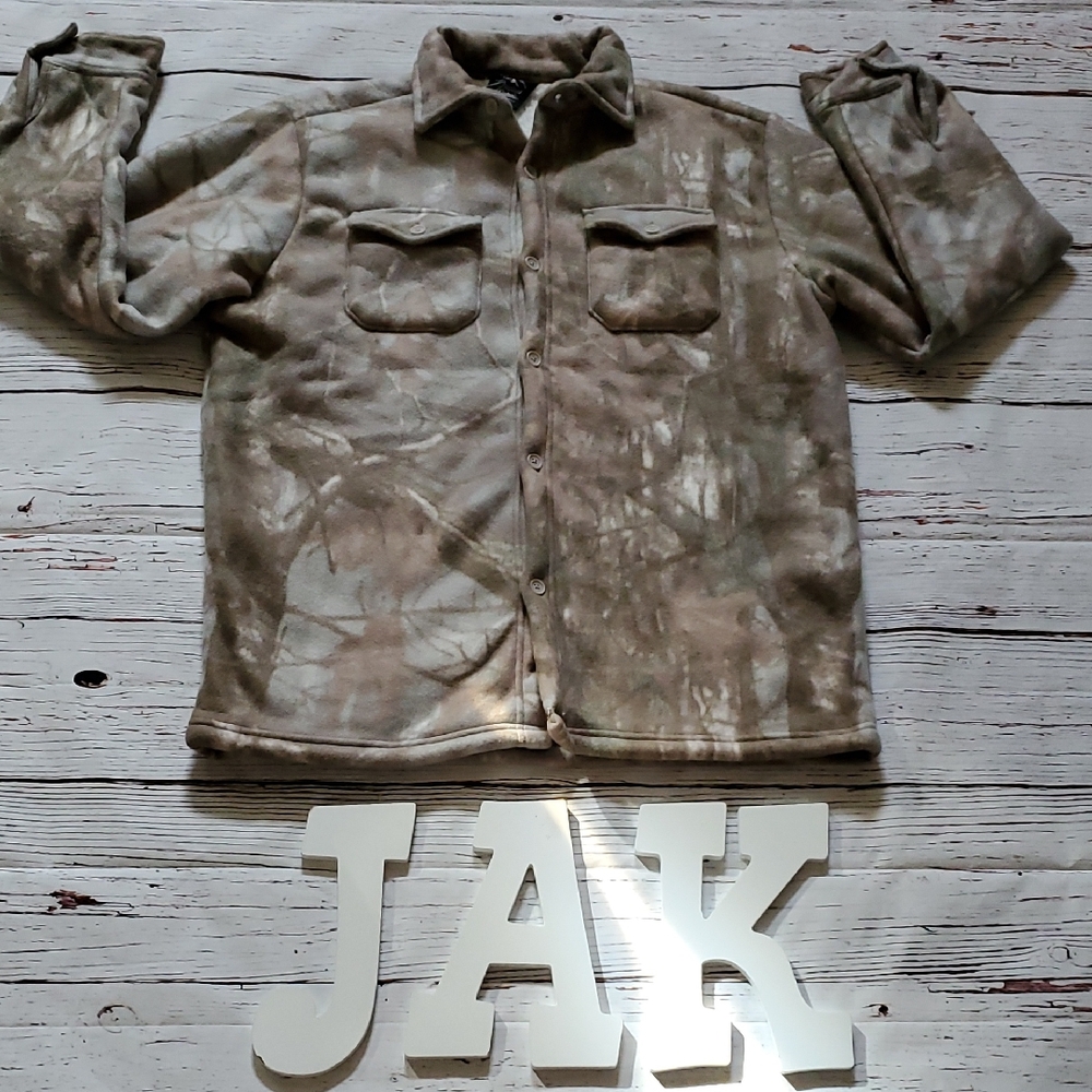 🆕️ ORIGINAL DELUXE SUPPLY MEN'S CAMOUFLAGE SHIRT JACKET